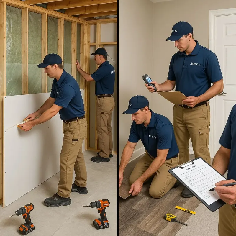 Repairs and Reconstruction process in Ladson, SC
