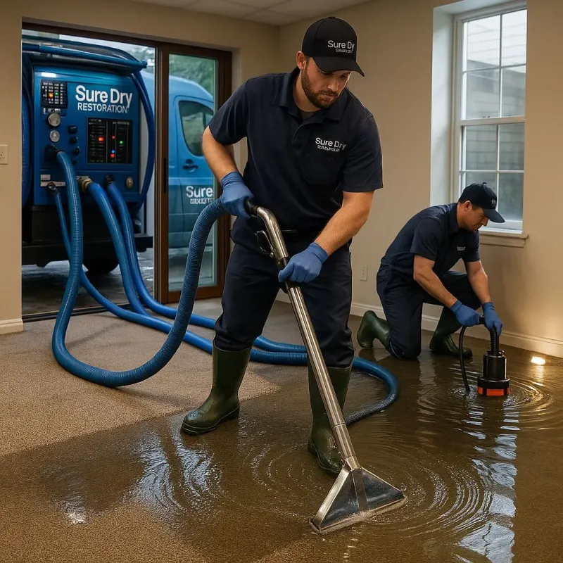 Water Extraction and Removal process in Ladson, SC